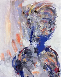 David Bowie, rechtes Panel des Diptychons, 2000